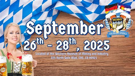 2025 Colorado Springs OktoberFest, 225 Northgate Blvd , Colorado ...