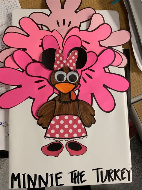 Turkey Disguise Minnie Mouse | Fanny Printable
