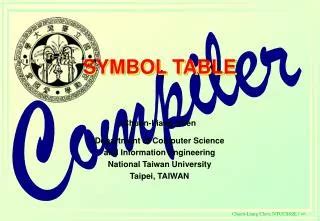 Symbol Table Computer Science 的图像结果