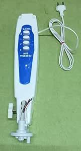 Buy Plastic Pedestal Fan Switch Box White-Blue Totel Langth:13.5 inch ...