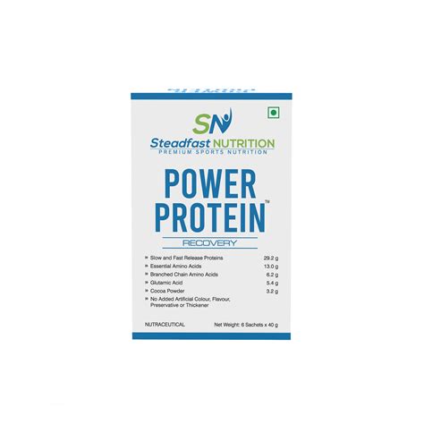 Muscle Recovery Supplement | Power Protein – Steadfast Nutrition
