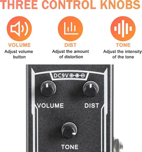 Buy US DREAM Pedal, AKLOT Electric Guitar Effects Pedals, Mini Single ...