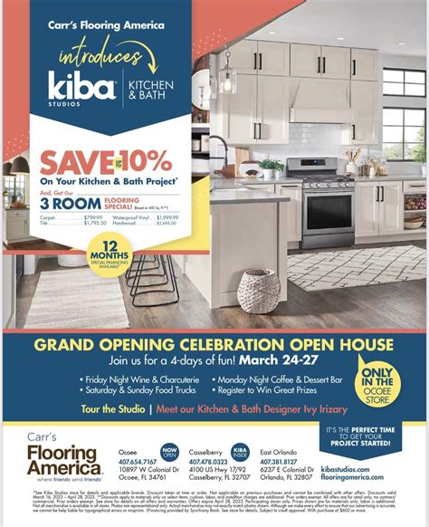 Flooring America Ocoee's Grand Opening Celebration - Open House - West ...