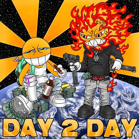 ‎Day 2 Day - Single - Album by Glokk40Spaz & 2Sdxrt3all - Apple Music