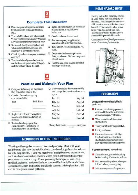 Image result for Red Cross Disaster Checklist