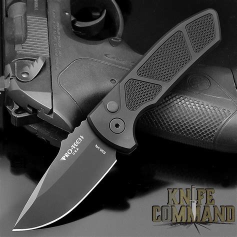 Pro-Tech Knives SBR Short Blade Rockeye Automatic Knife LG407 Les ...