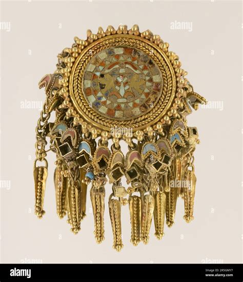 Sarmatian medallion (sacred symbol) depicting the World Tree. Gold ...
