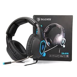 PS4 Headset Xbox One, SADES SA818S Stereo Gaming Headsets Noise ...