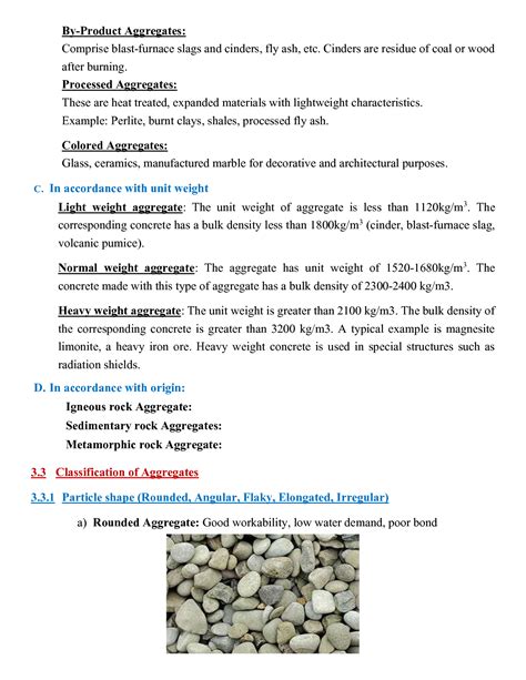 Image result for Aggregate Classification Chart