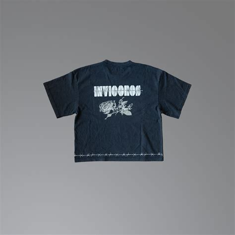 Acid Wash Cropped T Shirt for Men Anarchy Style | Invicoros – Invicoros ...
