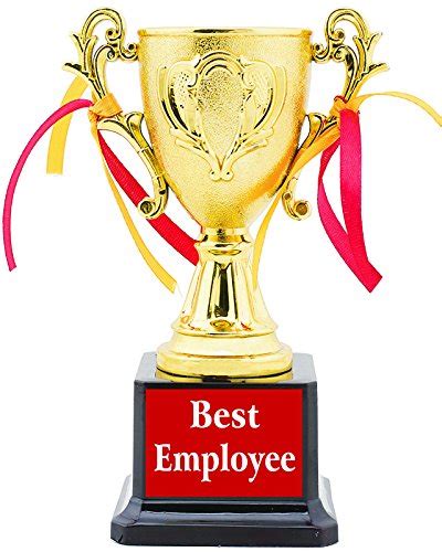 Best Employee Trophy/Award/Gift by AARK INDIA (PC 00278) : Amazon.in ...