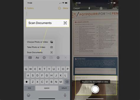 iPhone Notes App Scanner 的图像结果