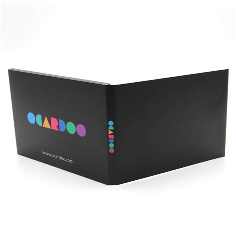 Happy Card Black mit Branding – Video-Grußkarte Videobuch mit Ton und ...