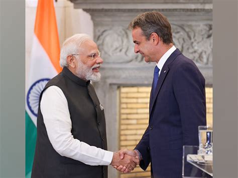 PM Modi and Greek PM Mitsotakis discuss strengthening India-Greece ...