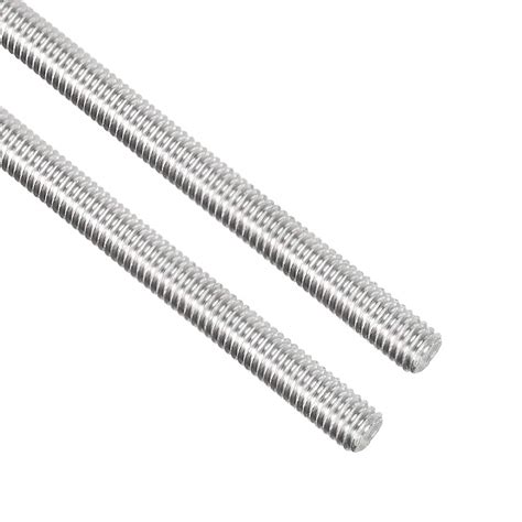 Buy 2pcs M4 x 250mm Fully Threaded Rod, 304 Stainless Steel Long ...