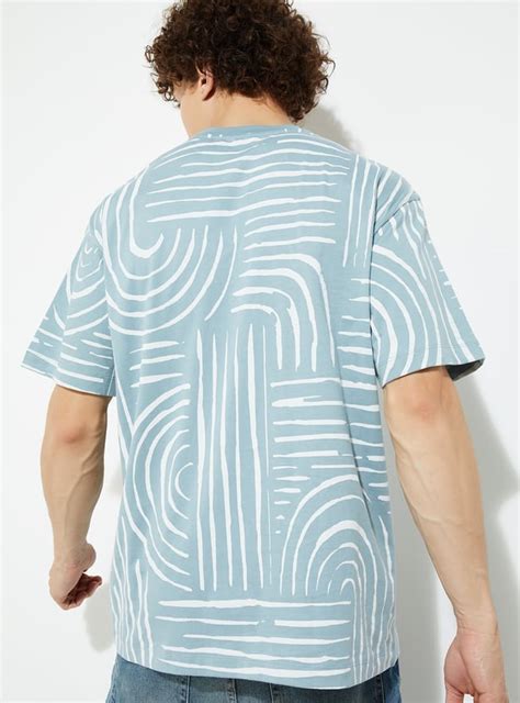 Buy URB_N Men Printed T-shirt Online at just Rs. 399.0 - 1000015300511 ...
