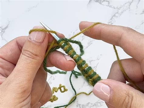 Double Loop Knitting 的图像结果