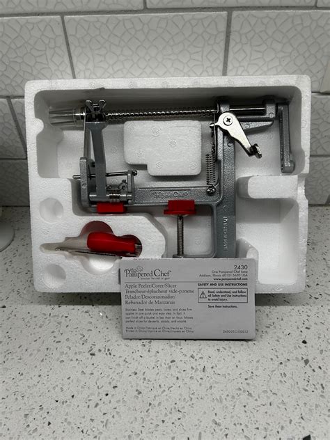The Pampered Chef Retired Apple Peeler, Corer & Slicer 8 - Etsy