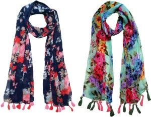 FS3 Printed Chiffon Women Scarf, Fancy Scarf, Stole - Buy FS3 Printed ...