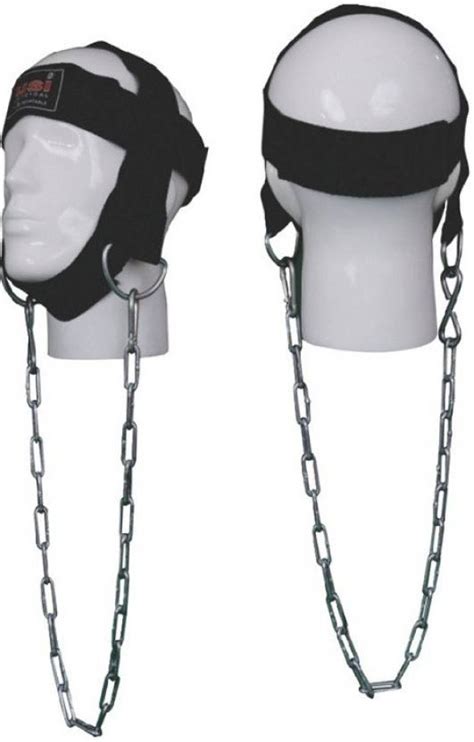 USI UNIVERSAL Head Harness Neck Strength Weight Lifting Fitness Chain ...