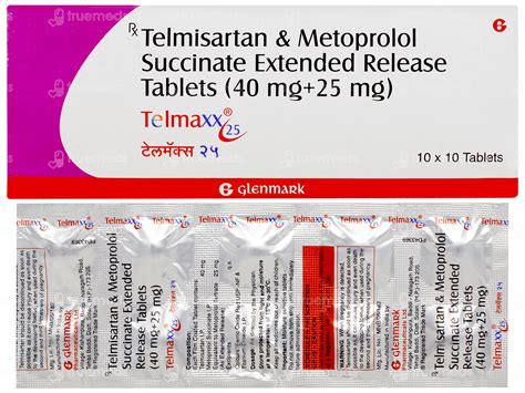 Telmaxx 25 Tablet: Uses, Side Effects, Price & Substitutes