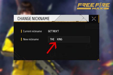 How to enter space in Free Fire MAX name (Unicode 3164)