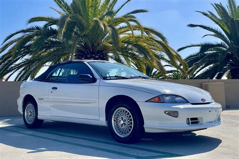 No Reserve: 49k-Mile 1999 Chevrolet Cavalier Z24 Convertible for sale ...