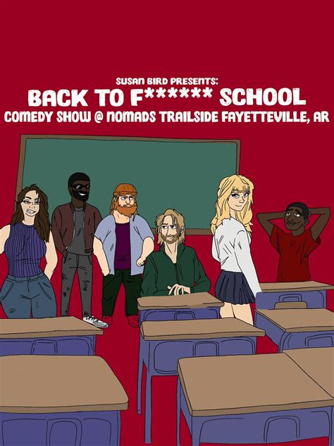 Comedy Show: Back to F******* School Comedy at Nomads Trailside, Nomads ...