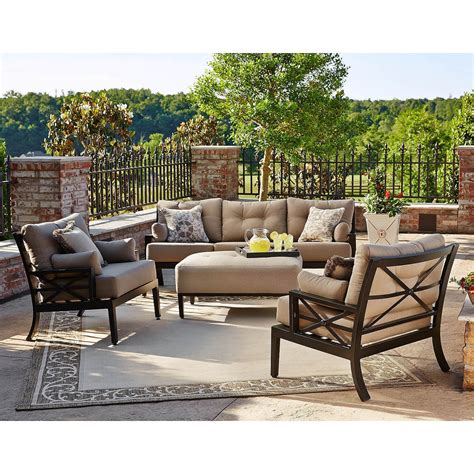 Member's Mark Park Lane 4-Piece Seating Set - Sam's Club | Outdoor ...