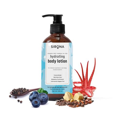 Buy Sirona Blueberry Body Lotion for Intense Hydration & Deep ...