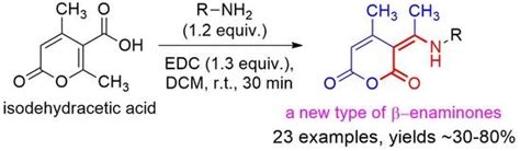 An Unexpected Reaction of Isodehydracetic Acid with Amines in the ...