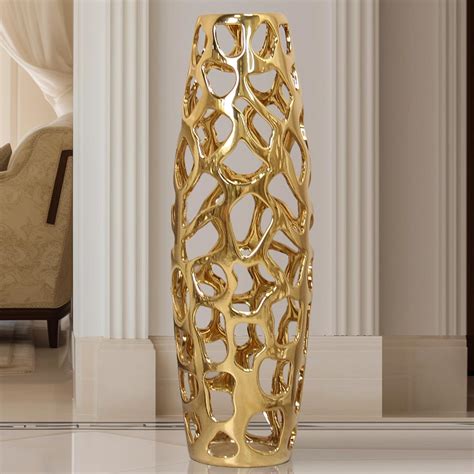 Amazon.com: ARSTRIA Ceramic Vase Large Floor Vase Handmade Ceramic ...