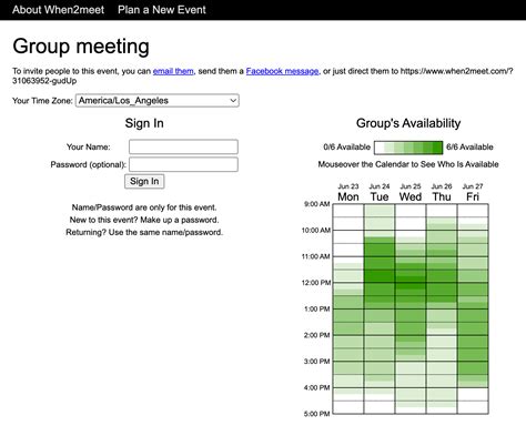 Doodle vs When2meet: Which Scheduler Is Better in 2025? | Timeful ...
