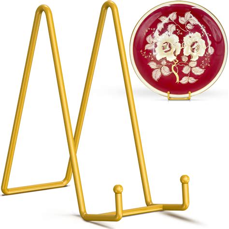 TR-LIFE 10 Inch Large Plate Stands/Holder for Display - Metal Picture ...