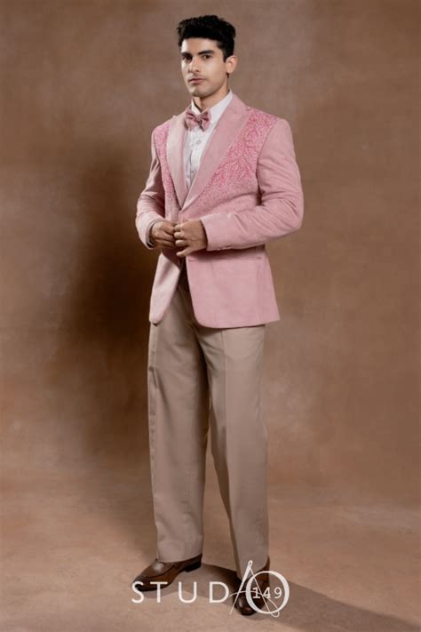 Designer embroidered blazer set I Menswear wedding outfit – Studio 149 ...