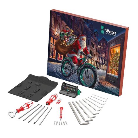 Wera Advent Calendar 2023 - 24 Piece Christmas Tool Gift Set | Power Tool World