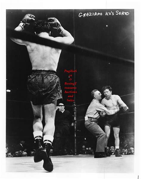 Boxing Photo #145 - Rocky Graziano vs. Marty Servo