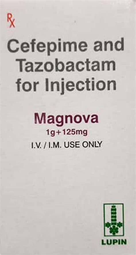 Magnova 1gm/125mg Dry Vial Of 1 Powder For Injection: Uses, Side ...