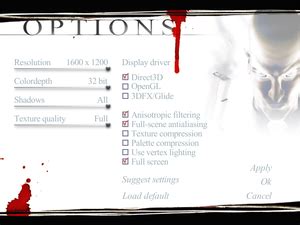 Image result for Hitman Code 47 PC Settings