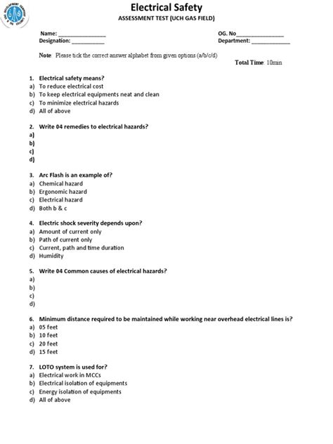 Image result for Electrical Testing Exam