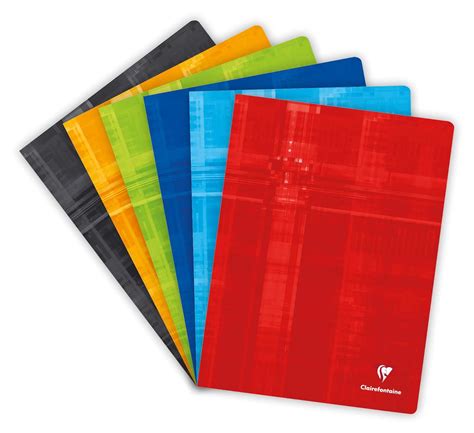 Clairefontaine Assorted Stapled Line + Margin Ruled Notebook - 320 mm x ...