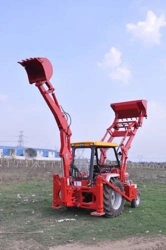 Backhoe Loaders - Tractor Attahchment - Tractor Backhoe Loader Hi Dump ...