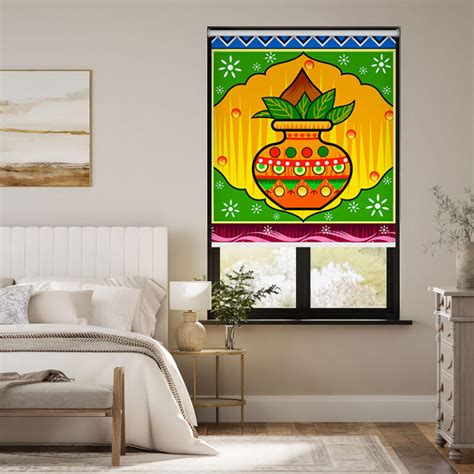 Indian Truck Art Roller Blind - Magicdecor®