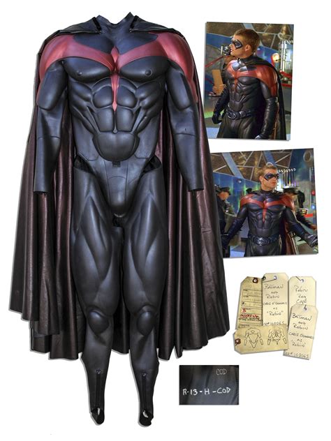 Lot Detail - Chris O'Donnell Robin Costume From ''Batman & Robin ...