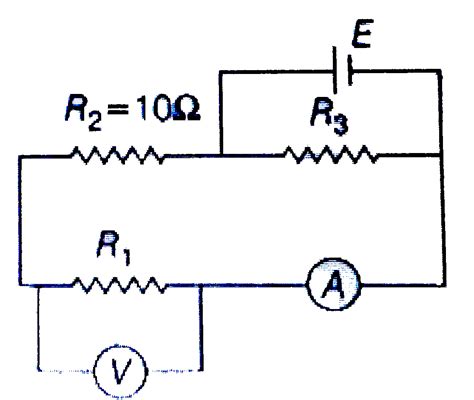 The power dissipated in resistor `R_(3)` shown in the figure is 15 W ...