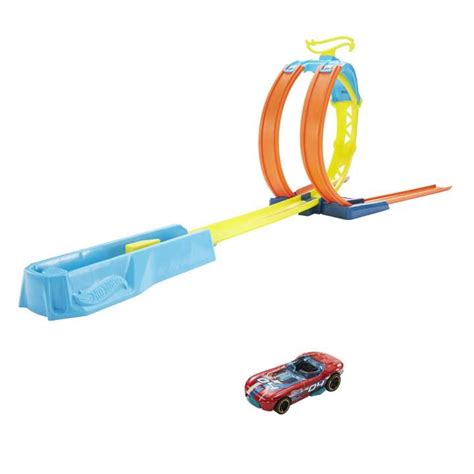 Hot Wheels® Track Builder Split Loop Pack - Track Set – Krazy Caterpillar