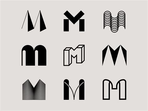 Letter M Logo Wallpaper