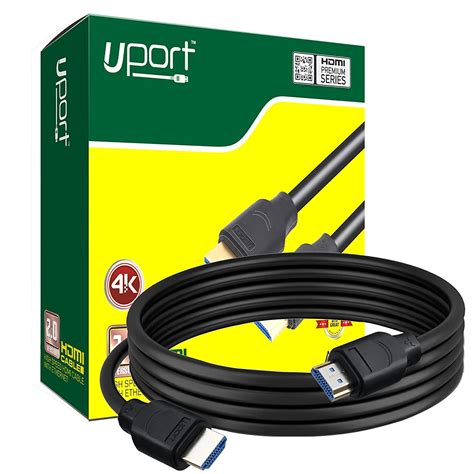Black Dragon Uport 3m HDMI Male to Male Cable High Speed 18Gbps HDMI 2. ...