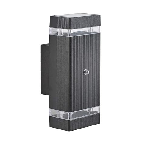 Biard Square Up Down Wall Light - Architect 35W LED 'Dusk till Dawn ...