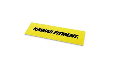BOX sticker | KAWAII FITMENT.